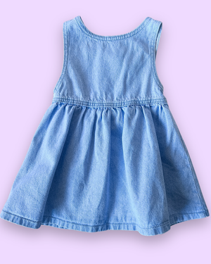 Vintage Lee Denim Dress, approx 2 years