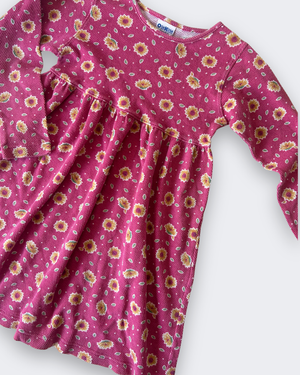 Vintage OshKosh Floral Dress, approx 6 yrs