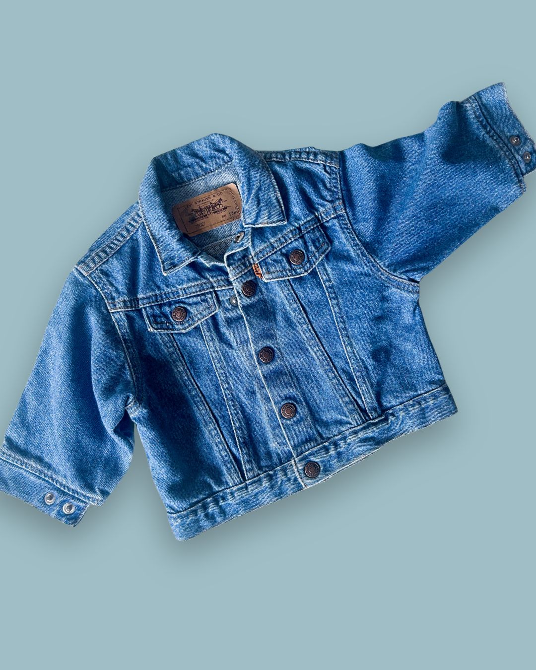 Vintage Levi's Orange Tab Denim Jacket, approx 18m