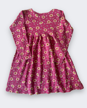 Vintage OshKosh Floral Dress, approx 6 yrs