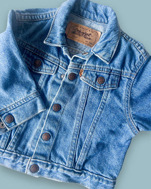 Vintage Levi's Orange Tab Denim Jacket, approx 18m