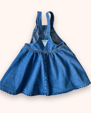 Vintage OshKosh Twirly Denim Dress, approx 4-5yrs
