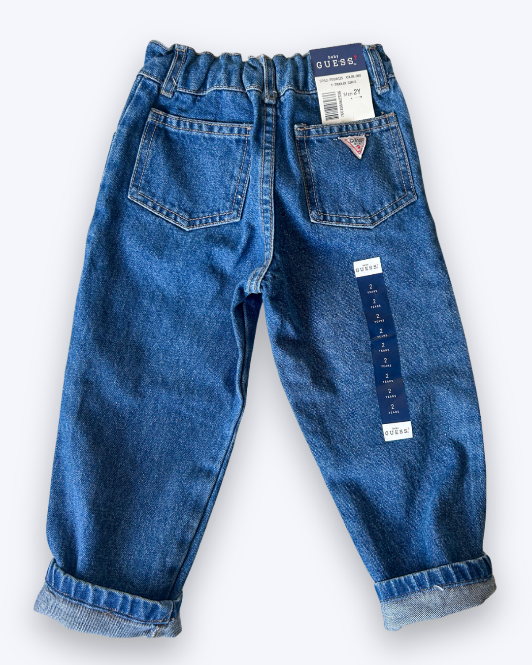 Unworn Vintage Guess Mid Wash Jeans, approx 3 years