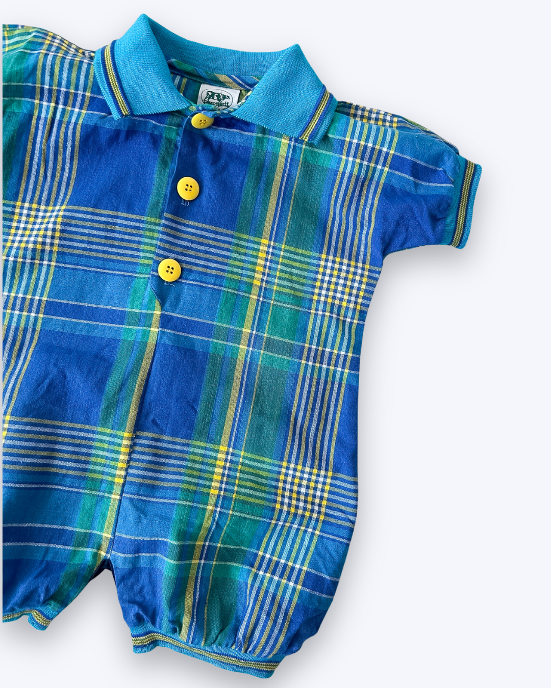 Vintage Check Romper, approx 2yrs