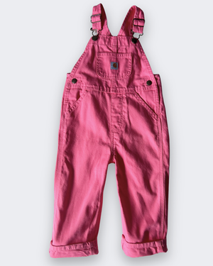 Carhartt Bright Pink Dungarees (non vintage), approx 2-3 yrs