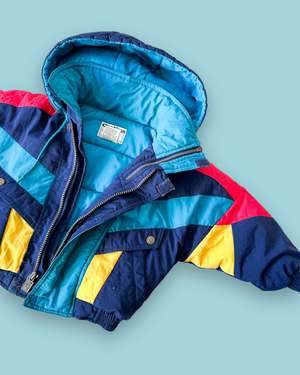 Vintage OshKosh Ski Style Puffer Jacket, approx 3 yrs