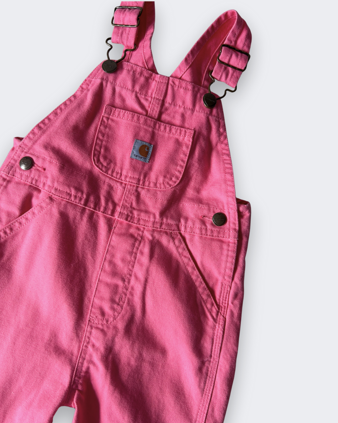 Carhartt Bright Pink Dungarees (non vintage), approx 2-3 yrs