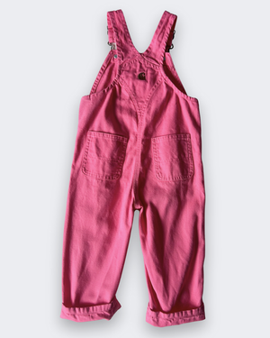 Carhartt Bright Pink Dungarees (non vintage), approx 2-3 yrs