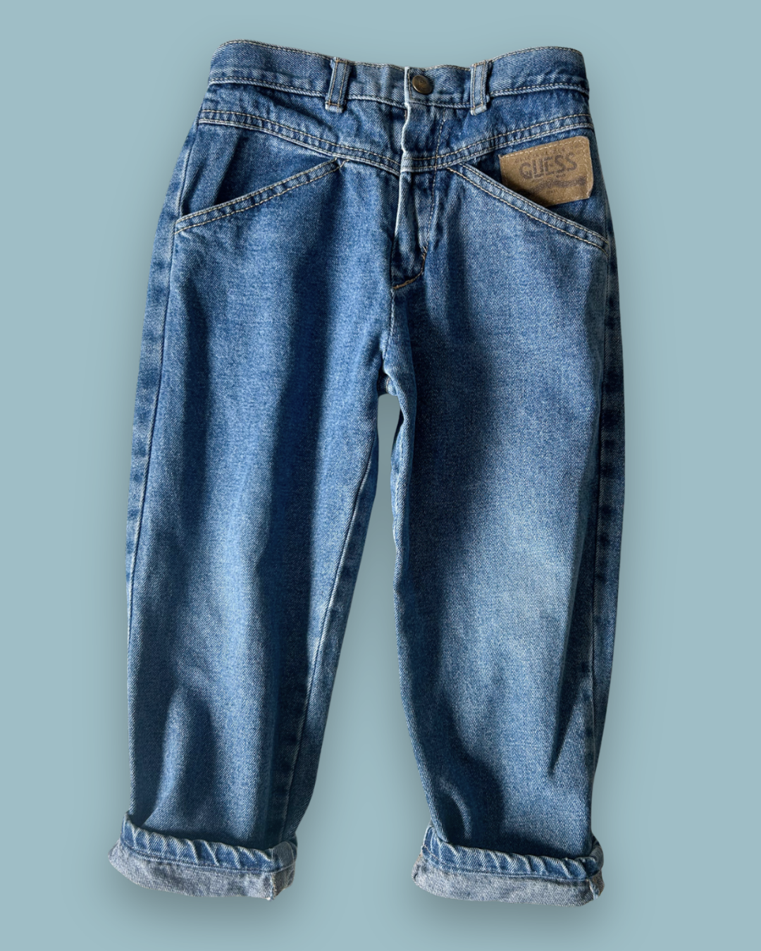 Vintage Guess Wide Leg Jeans, approx 4-5 years