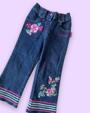 2006 Barbie Embellished Jeans, approx 4-5yrs