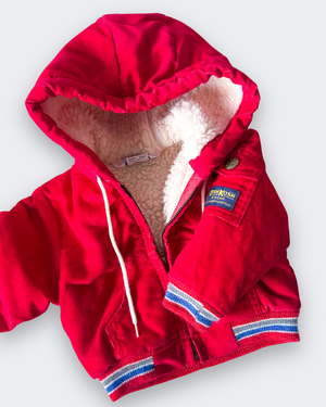 Vintage OshKosh Sherpa Lined Jacket, approx 1-2yrs