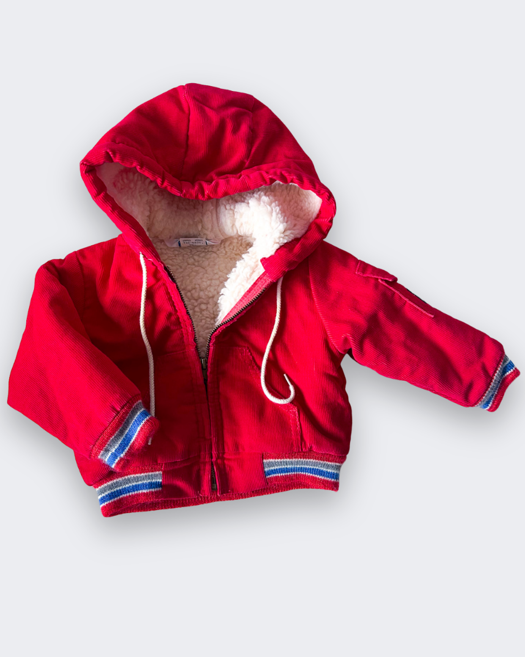 Vintage OshKosh Sherpa Lined Jacket, approx 1-2yrs