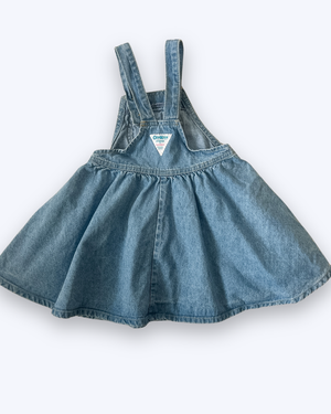 Vintage OshKosh Denim Twirly Dress, approx 4-5yrs