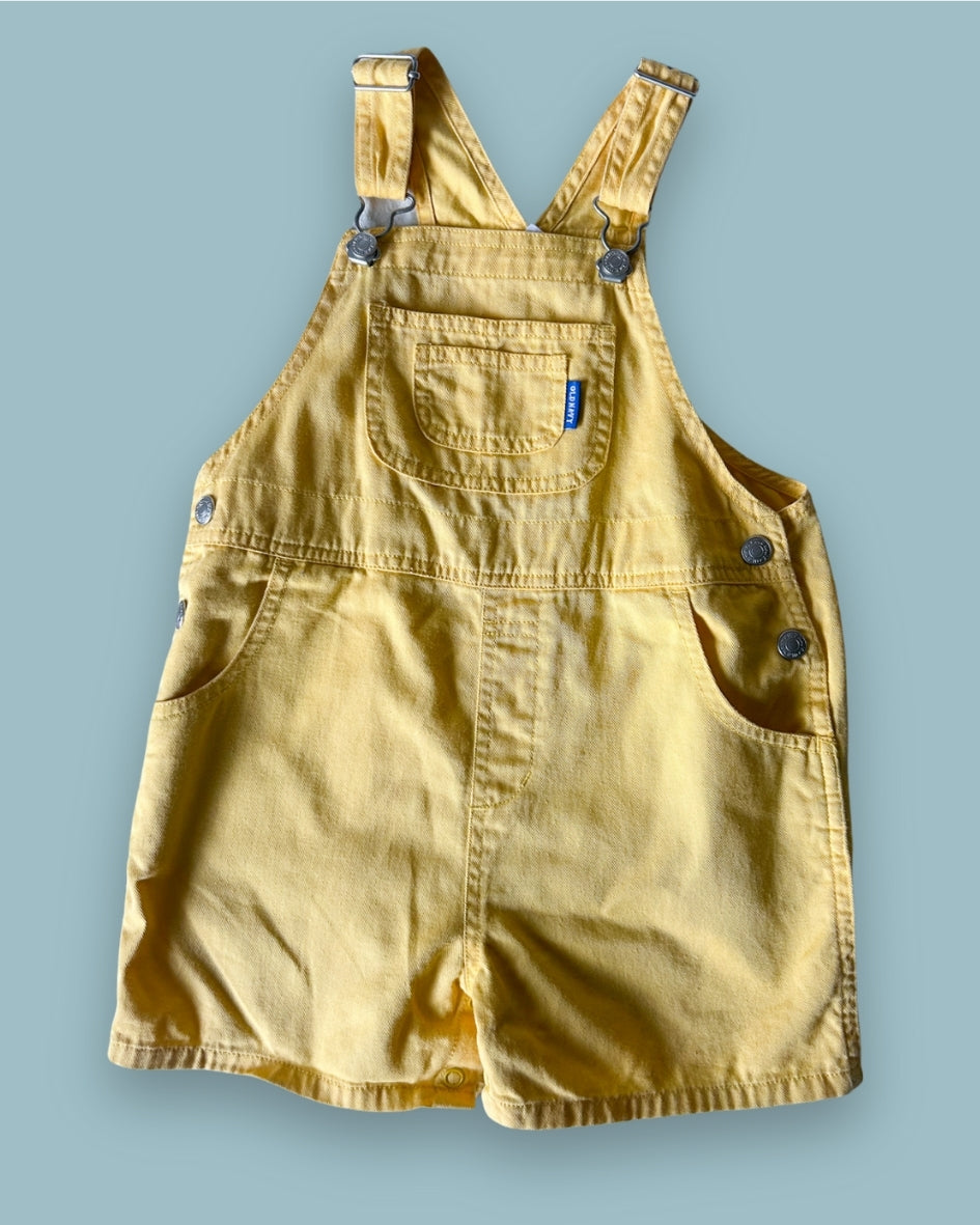 Vintage Yellow Shortalls, approx 3-4+ yrs