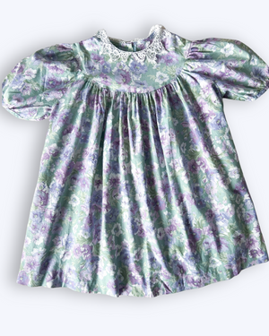 Vintage Laura Ashley Floral Dress, approx 3 years