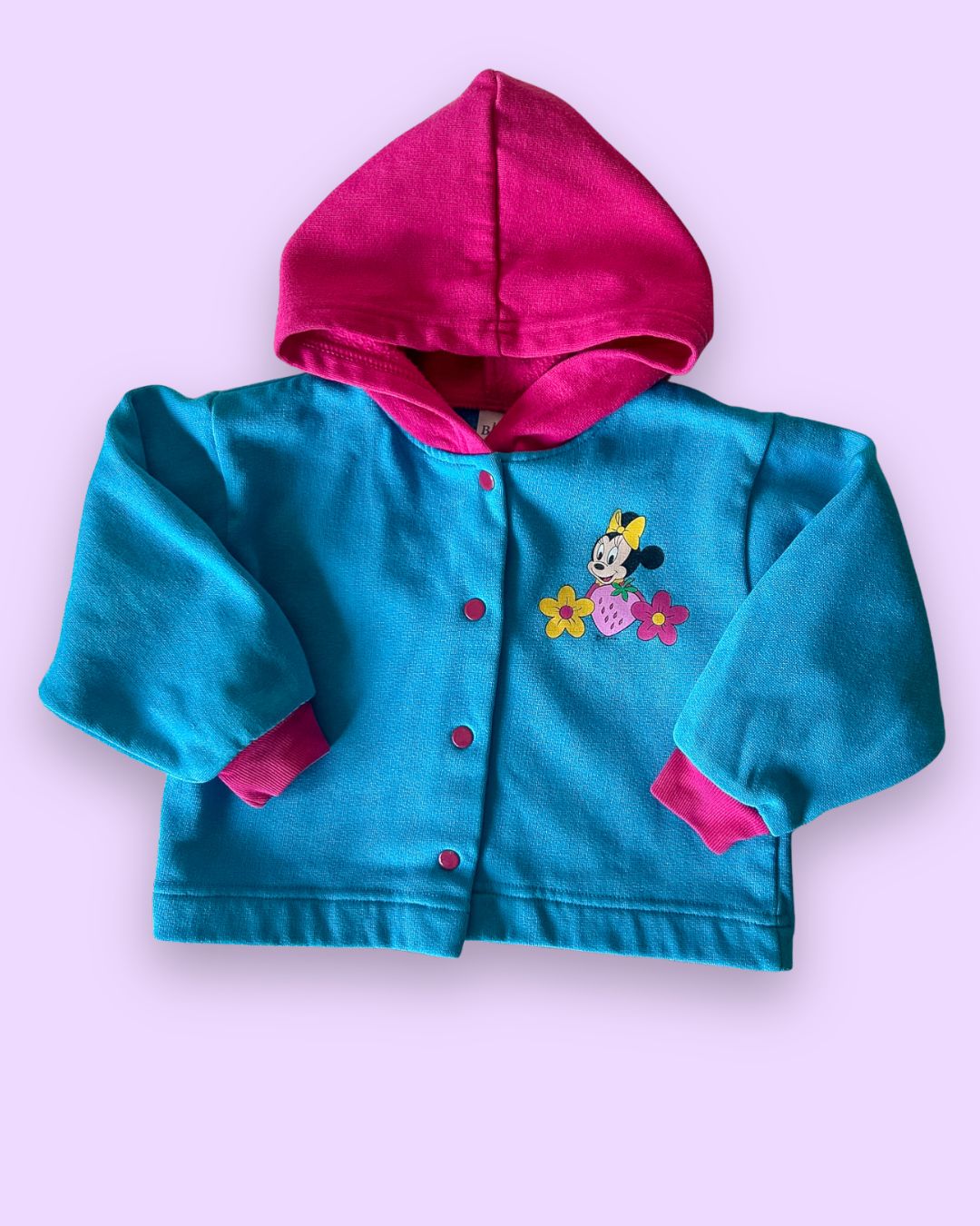 Vintage Minnie Mouse Hoodie, approx 12-18m+