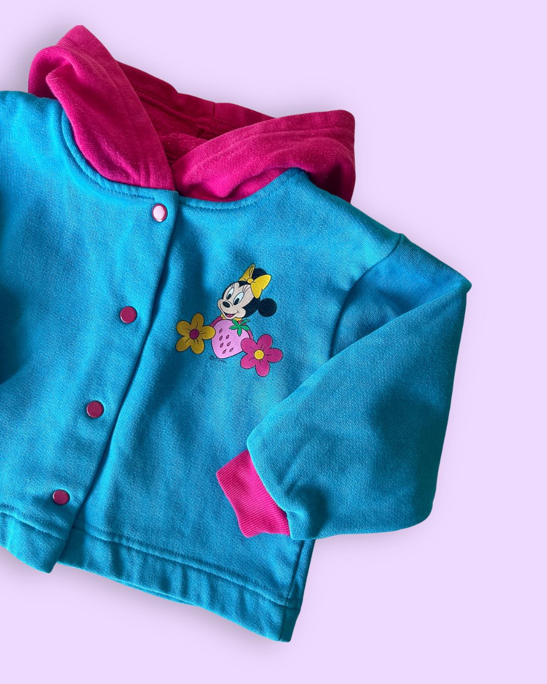 Vintage Minnie Mouse Hoodie, approx 12-18m+