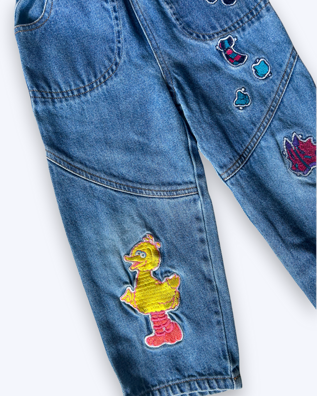 Vintage y2k era Sesame Street Jeans, approx 4-5yrs