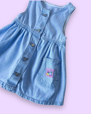 Vintage Lee Denim Dress, approx 2 years