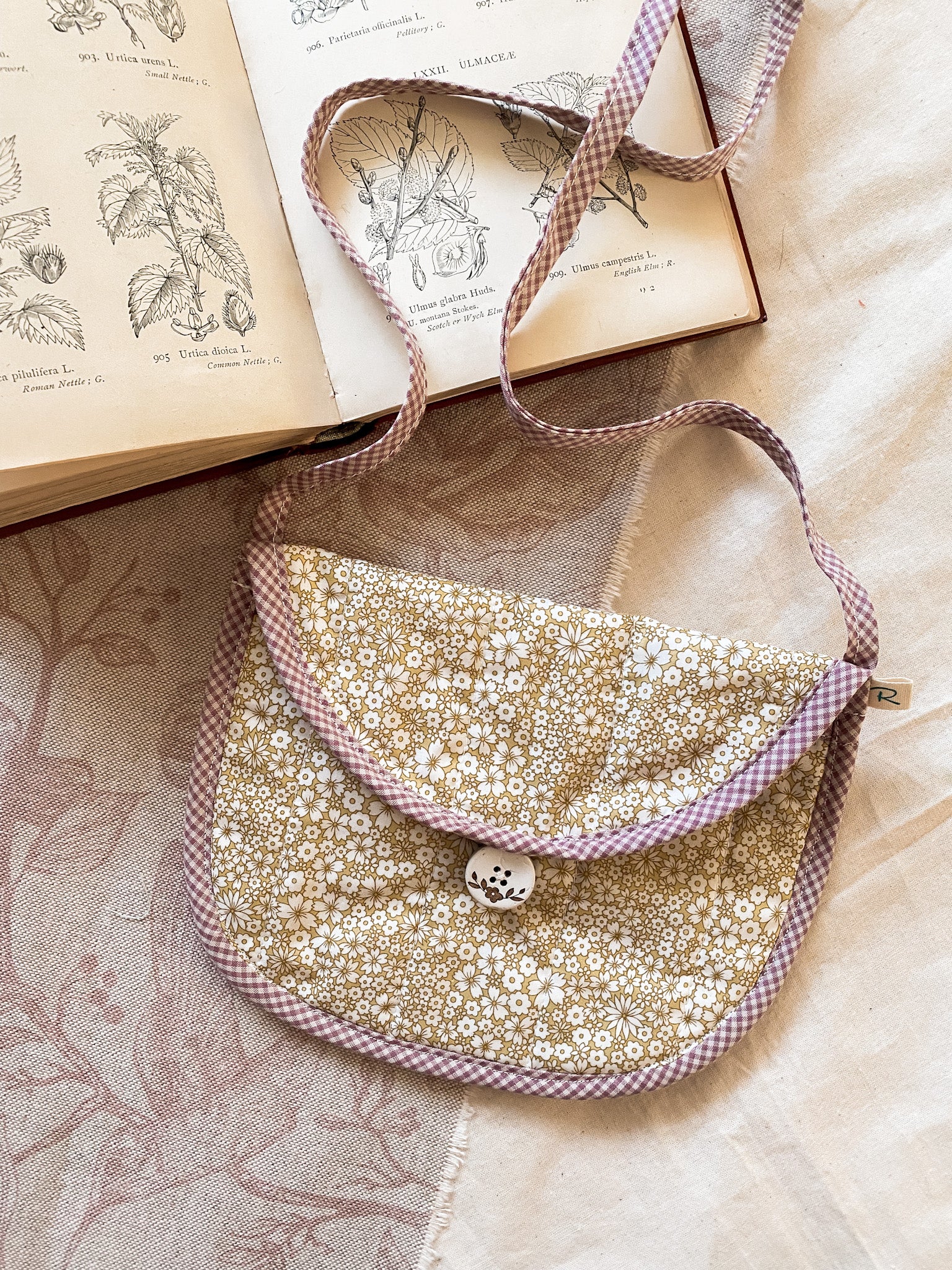Pocket Money Bag Liberty Mellow Yellow