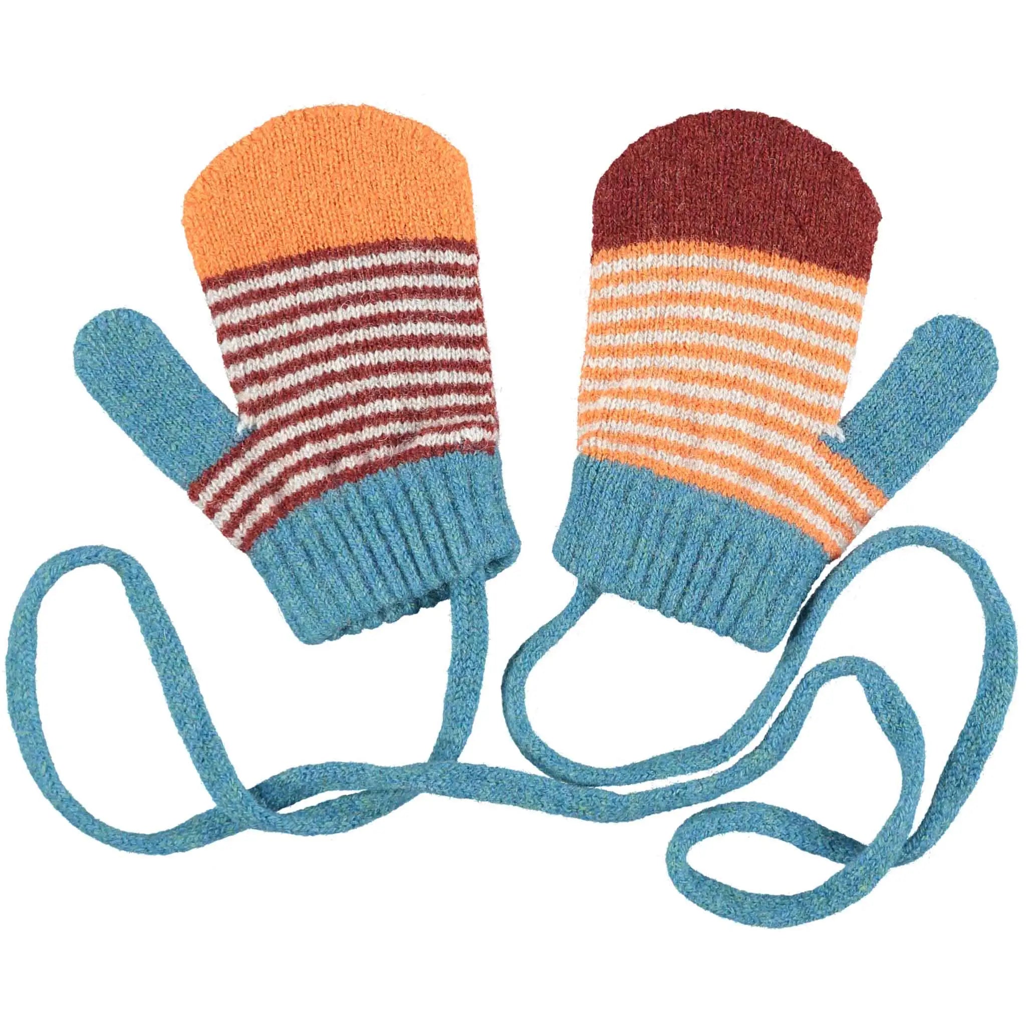 Toddler mittens on sale with string